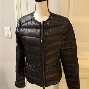 Women's Black Quilted Jacket